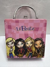 Vintage 2004 MGA Lil Bratz Vinyl Doll Barbie Toy Carrying Case Bag