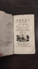 METASTASIUS Works Volume IX Venice Zatta Il Trionfo Di Clelia Romolo Ersilia 1782