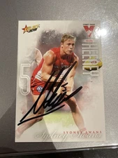 AFL 2019 Signed Select Sydney Swans - Isaac Heeney Card