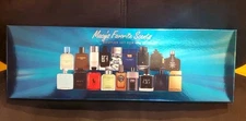 Macy's 2025 18-Pc. Favorite Scents Sampler Set For Him Men Cologne NEW SEALED