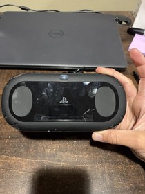 Japanese Black PlayStation Vita PSVITA 2000 System W/Charger Tested/Works B27