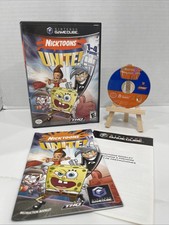 Nicktoons Unite Nintendo GameCube Nickelodeon Game Complete W/ Manual VGC
