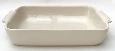 Keramik Backform Ofen zum Tisch Lasagne Bräter Kasserolle rechteckig 29x22cm
