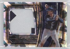 2020 Select Rookie Jumbo Swatches Cracked Ice Prizm 25/25 Trent Grisham 00kj
