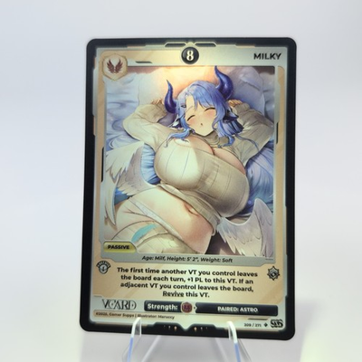#ad #ad Gamersupps Vcard Divine Chaos Milky 1st Edition Holo Power 8 Vtuber $3.99