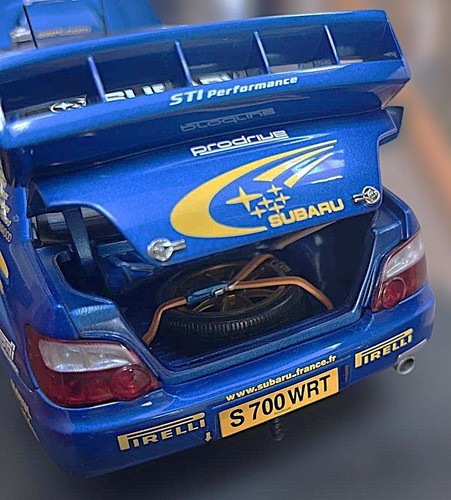 AutoArt 1/18 AUTOART 1/18 SUBARU New Age Impreza WRC 1/18 AUTOART, Japanese - Picture 13 of 13