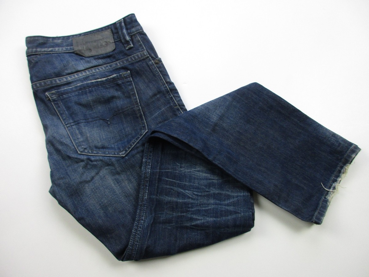 Mens 34x32 Diesel Thavar Slim Skinny Jeans 0817G button fly | eBay