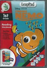 Leap Pad Leap 1 Reading Disney Pixar - Paperback, by LeapFrog - Acceptable n
