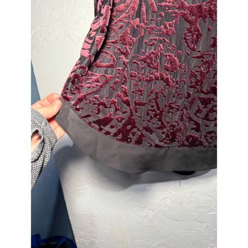 Simply Vera Want Paisley Ausbrenner Samt Damen große Fee Witchy Whimsigoth - Bild 2 von 7