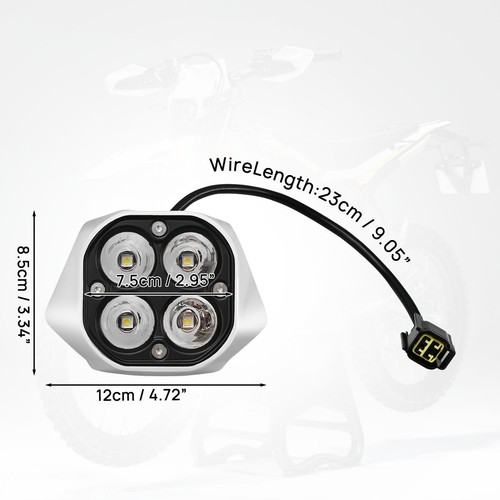 Lámpara de faro LED mejorada con soporte para motocicleta Sur Ron Ultra Bee 2023+ - Imagen 3 de 15