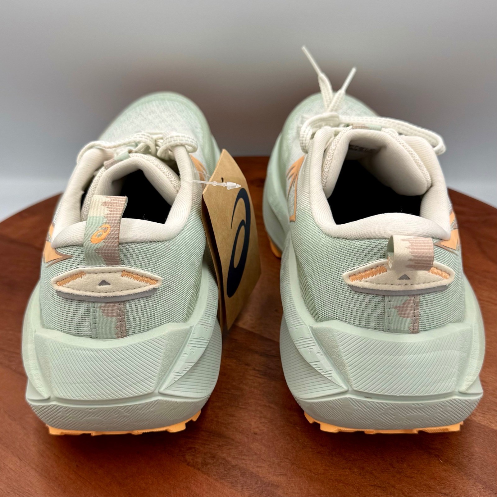 Asics Trabuco Max 4 Trail Running Sneakers Cream Dusty Steppe Womens 8.5 Pastel thumbnail 6