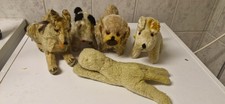 5 alte geliebte Plüsch Tiere event. Hermann