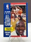 Michael Jordan 1991 Fleer All Star Team Card # 211