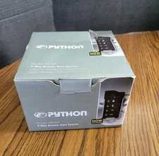 4806P PYTHON LED 2-WAY PAGING  Remote Car Start System Rechargable Remotes READ