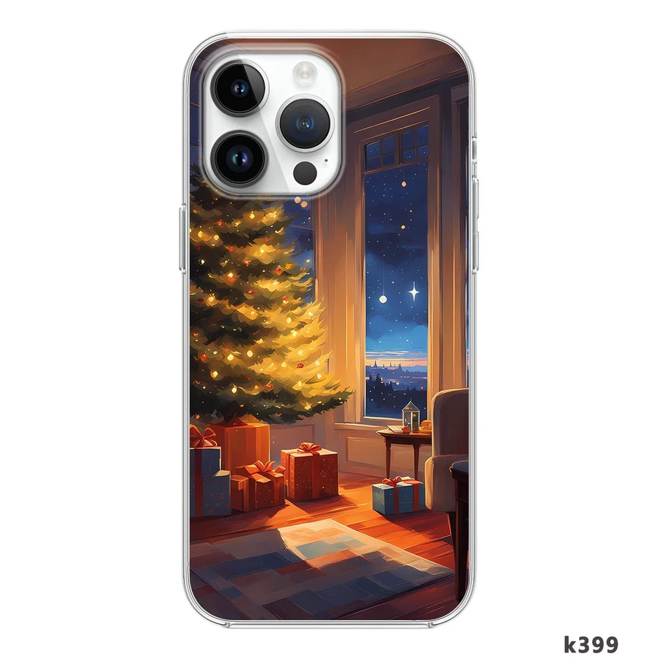 Funda de teléfono Christmas Elements para iPhone 16 15 Pro 13 14 17 cubierta de TPU a prueba de golpes Foto 3 de 4