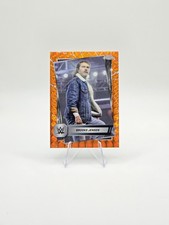 Brooks Jensen 2025 Topps Chrome WWE Orange Geometric Refractor SP #/25 #169