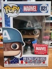 NEW FUNKO POP MARVEL COLLECTOR CORPS WWII ULTIMATES CAPTAIN AMERICA #821 FIGURE