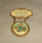 Antique 1906 1st Iowa Infantry Ass'n Veterans Medal Muscatine IA