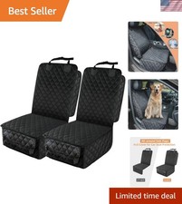 Waterproof Front Seat Car Cover 2 Pack, Full Protection Dog Car Seat Cover ...