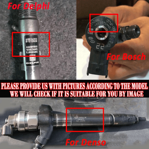 Fuel Injector For Mercedes-benz C-Class E-Class S-Class 0445110177 A6480700187 - Picture 2 of 11