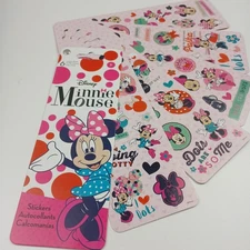 Disney Minnie Mouse Stickers Book 6 pages NEW SandyLion