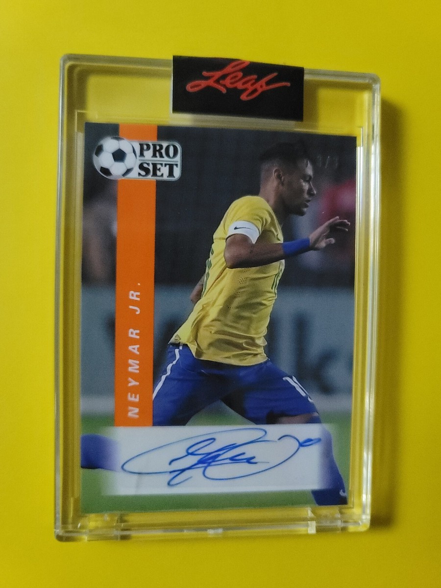 3/3 Neymar Jr Auto Autograph Brazil Santos Barcelona PSG Al Hilal