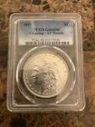 1897 Morgan Silver Dollar-PCGS Genuine cleaning? AU Details