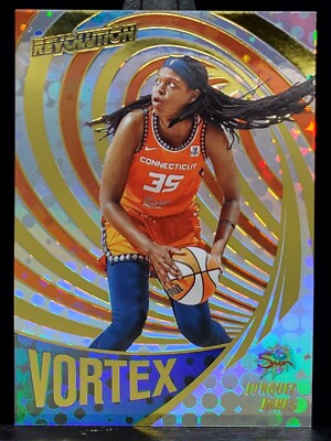 2022 Panini Revolution WNBA Jonquel Jones Vortex #4 Sun C551