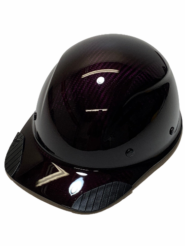 Custom Translucent Purple Carbon Fiber Lift DAX HDCC-17KG Cap HardHat - Picture 3 of 8