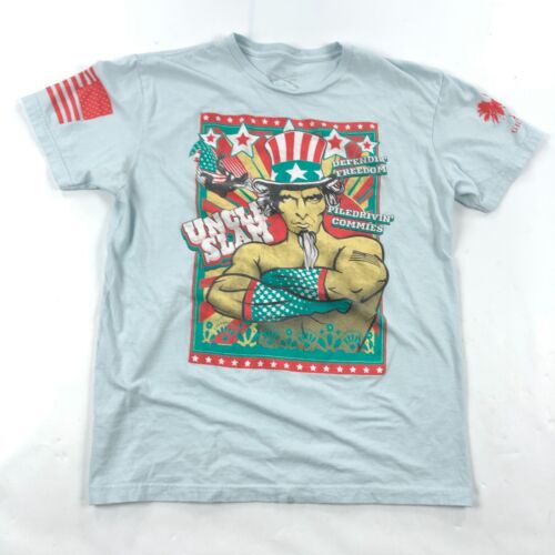 Grunt Style Shrit Mens Large Uncle Sam Wrestling Club Tee