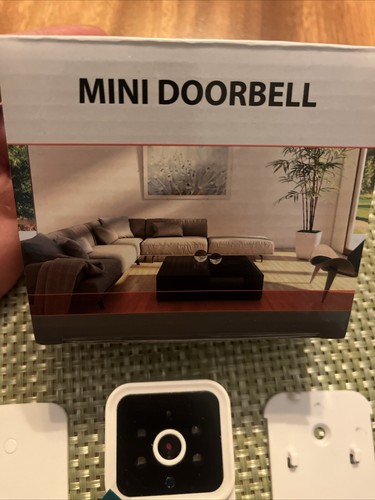 Smart Mini Doorbell HD Wifi 2 Way Audio Smartphone Image Notification Camera - Picture 4 of 6