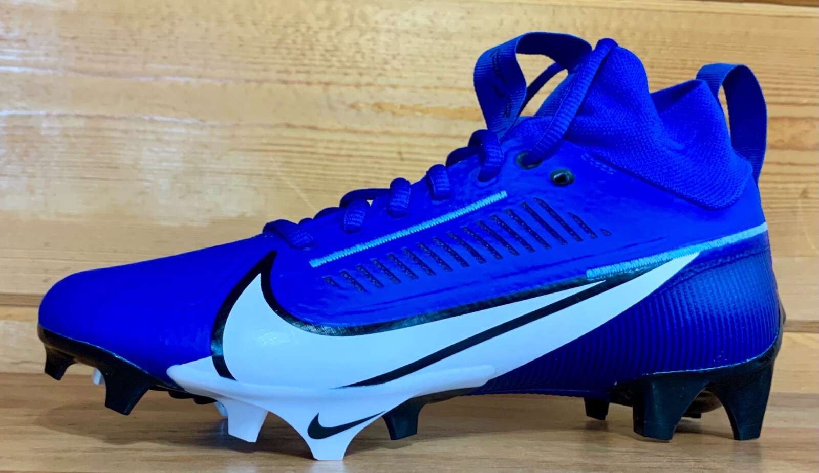 Mens Nike Vapor Edge Pro 2 360 Football Cleats Size 7 or 11 Royal Blue