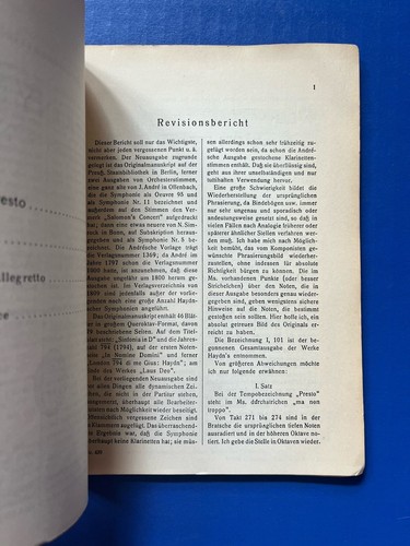 Haydn - Symphony No. 101 in D "Clock" - Eulenburg Miniature Study Score PB - Picture 8 of 20