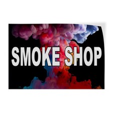 Decal Stickers Smoke Shop Vinyl Store Sign Label Business