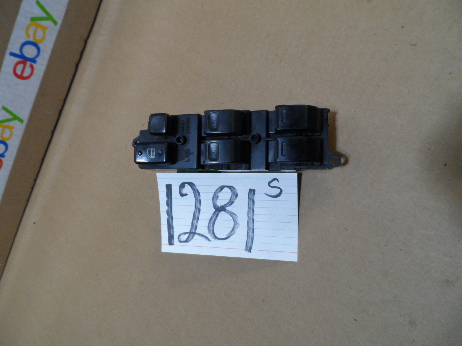 99 00 01 Lexus ES300 MASTER Window Switch Control Power DRIVER #1281-S