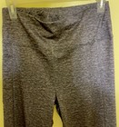 ZONE PRO Woman's Cropped Leggings w/ Cell Phone Pocket GRAY Size M — photo 4