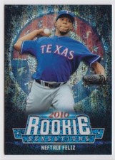 2015 Topps Chrome Update Rookie Sensations #RSC-19 Neftali Feliz Texas Rangers