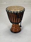African Djembe Drum, 14"h x 9.25"w