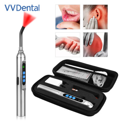Infrared Oral Care Red Light Therapy Lip Herpes Canker Sore Treatment Nose Ears