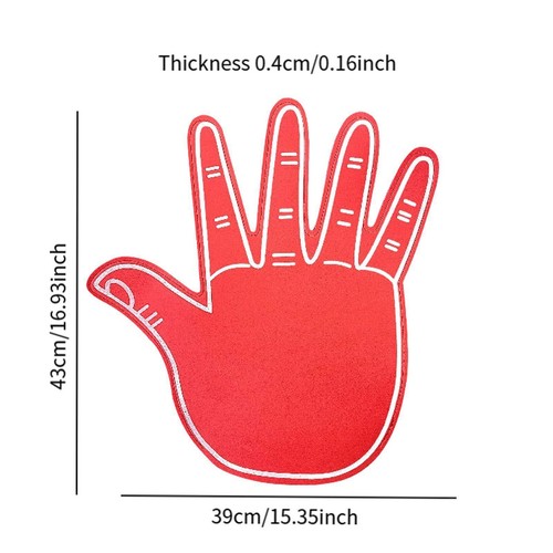 Giant Foam Finger Giant EVA Foam Hand Gloves for Games School Party Favors - Picture 29 of 56