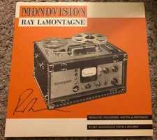 Ray LaMontagne Autographed Monovision Vinyl LP #1