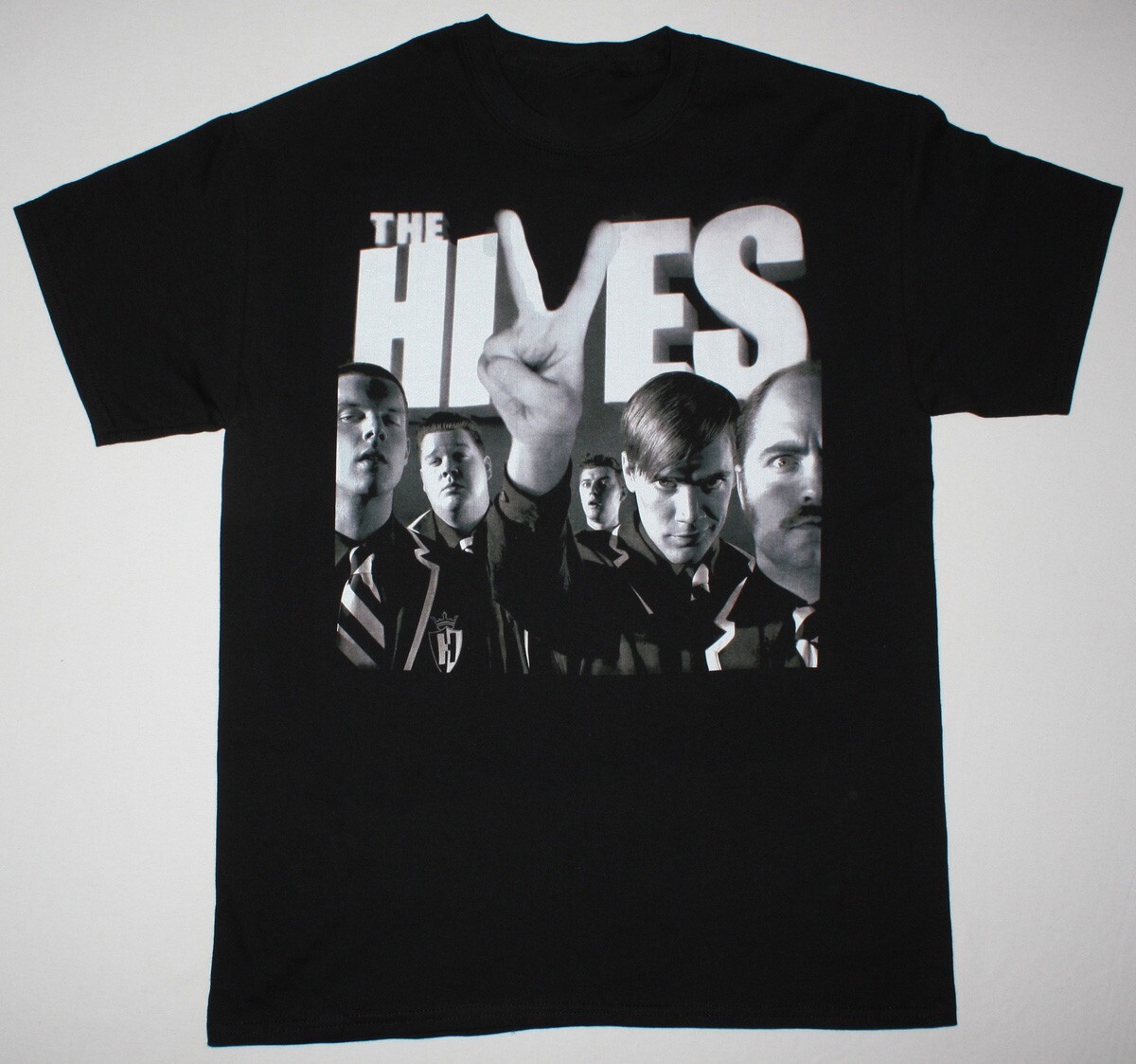 THE HIVES THE BLACK AND WHITE ALBUM Cotton Black All Size Shirt SE481