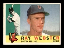 1960 Topps Set Break #452 Ray Webster EX *OBGcards*