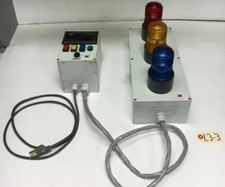 Andon Downtime Control Box W/ 3 Strobe Annunciator O-XX-1249-02/RAC4001 Warranty