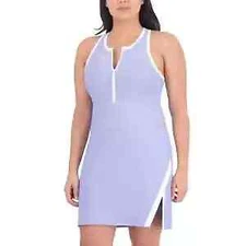 SAGE Women Dress Active Built-In Shorts Sleeveless Pocket | J31