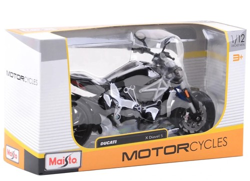 2016 Ducati X Diavel S 1/12 Scale Diecast Model Motorcycle by Maisto - Picture 10 of 10