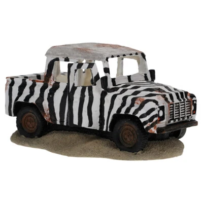 Terra Della Wüstenauto schwarz 23x14x12 cm Terrarien-Dekoration Reptilien