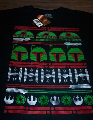 1FUNNY STAR WARS R2D2 BOBA FETT TIE FIGHTER