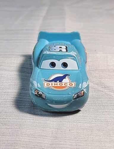 Disney Pixar Cars Dinoco Saetta McQueen Diecast 2017 Mattel - Foto 2 di 6