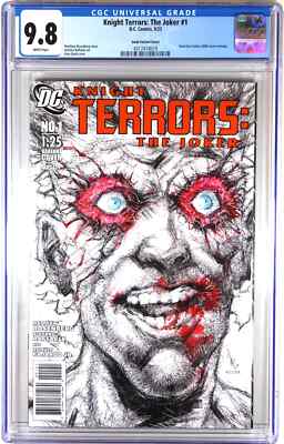 KNIGHT TERRORS: THE JOKER #1 (ALAN QUAH 1:25 VARIANT) ~ CGC GRADED 9.8 NM/M